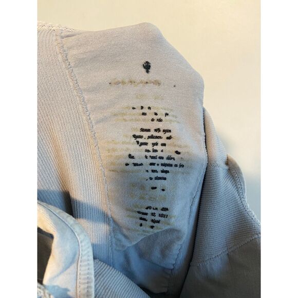 Free People Good Karma Flared Onesie in "Ice Grey" SIZE SMALL - Picture 5 of 7